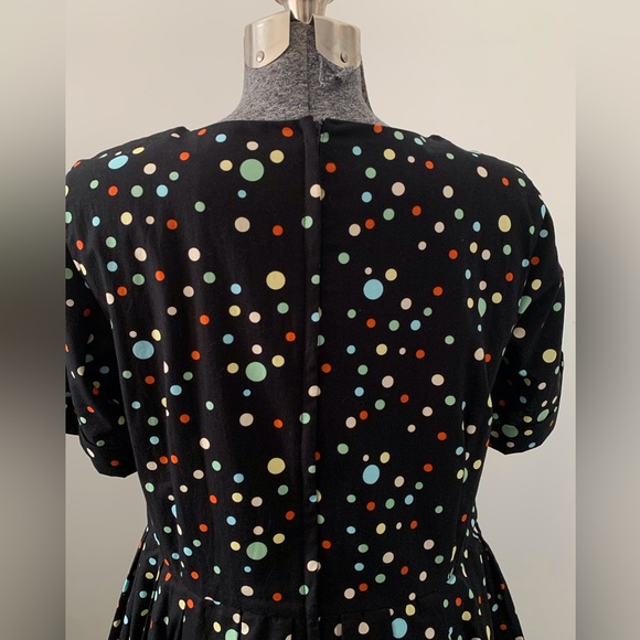 ⭐️NEW PRICE⭐️NWOT Cotton Dress w/Polka Dots by Bea & Dot - ModCloth PLUS SIZE 1X - Picture 8 of 12